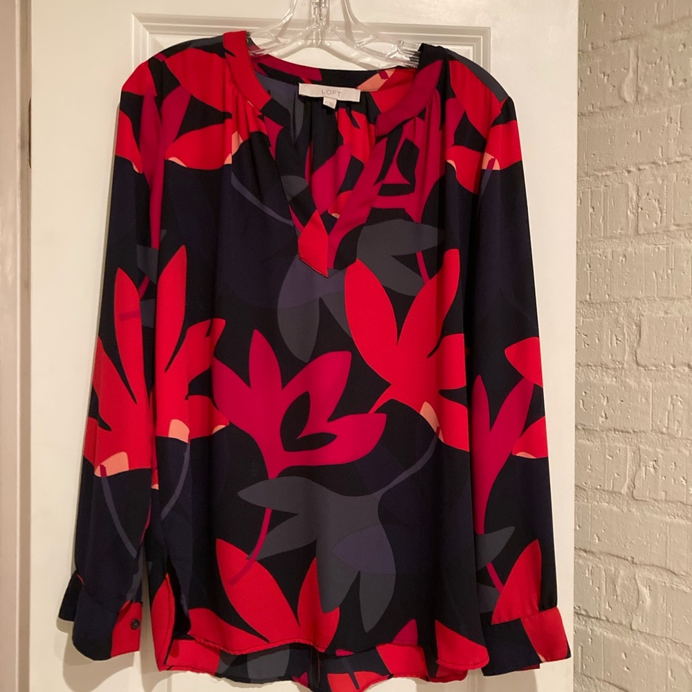 Long sleeve blouse